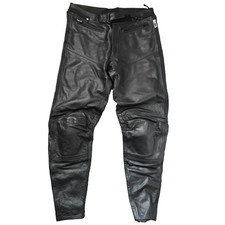 RST CE Mens Black Leather