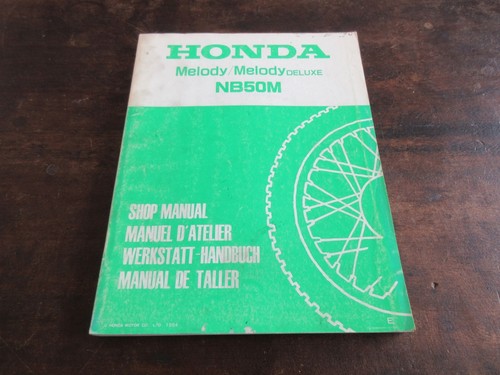 Honda nb50 nb50m melody deluxe - nb50,