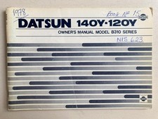 Nissan Datsun 140Y/120Y Model