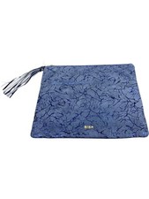 BIBA Blue Clutch Bag Tassel