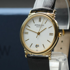 [MINT w/ Box] Raymond Weil Geneve 5531 32mm Gold White Dial Quartz Women's Watch