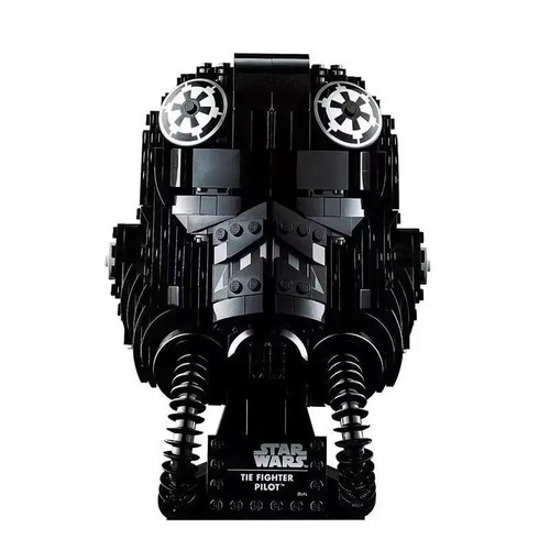 Tie fighter pilot helmet moc - pilot,