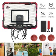 Mini basketball hoop over - hoop,