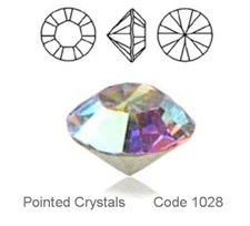 Swarovski Chaton Clear (AB)