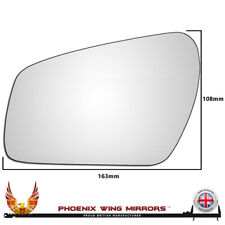 Left Hand Passenger Side Ford Mondeo Mk3 2003-2007 Convex Wing Door Mirror Glass