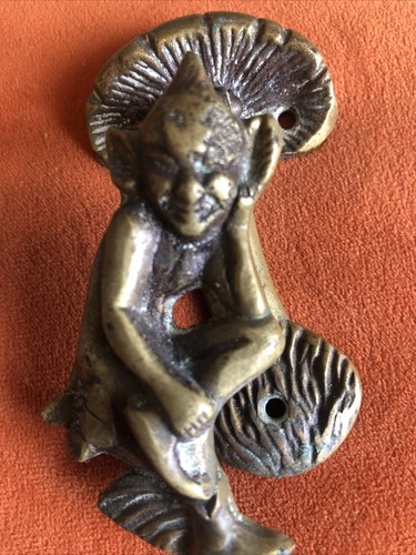 Antique vintage brass - brass, pixie