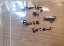 Vintage Stanley 71 Router Plane Fence Screw Woodworking Old Hand Tools Carpentry