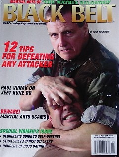 Black belt magazine paul - black,