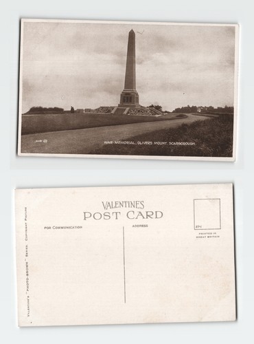 Vintage postcard war memorial - postcard,