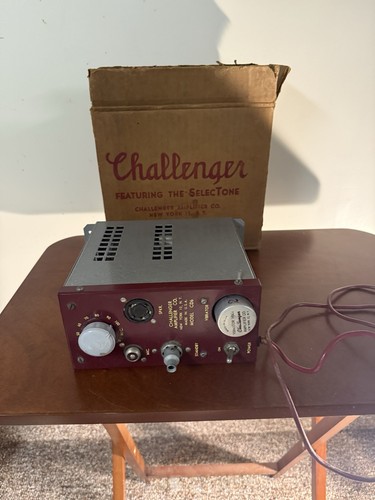 Vintage challenger amplifier - vintage,