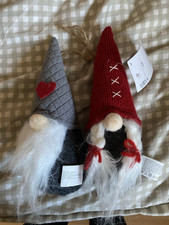 Two Plush Gonk Toys Attached By String To Sit Over A Door Or What You Want!