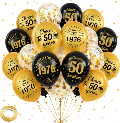 50th birthday decorations - 50th,