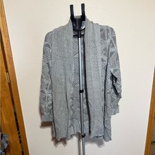 St. John's Bay Gray Geometric