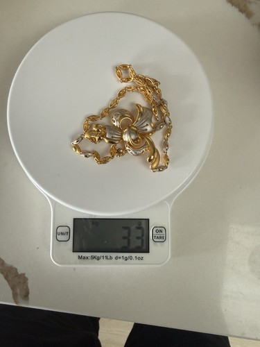 22ct gold necklace - 22ct,