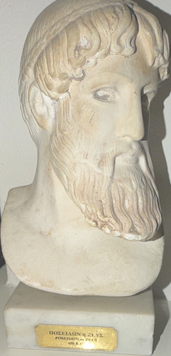 Poseidon zeus marble - poseidon, greek