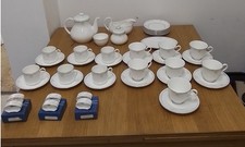 Royal Doulton Carnation Bone China Coffee Set 43 Pieces - #9002