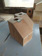 desktop style budgie nestboxes top entrance hole 9"x7"x5"1/2
