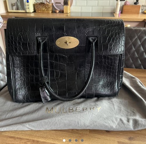 Mulberry bayswater bag black - bayswater,