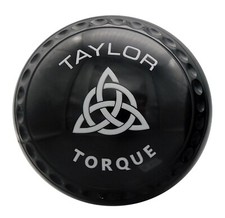 Taylor Bowls - Torque Lawn Bowls Size 1 Black Heavy