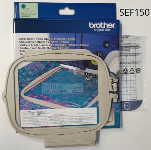 Brother embroidery hoop ef150 - brother,