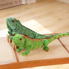 Lifelike Lizard Plush Toy –