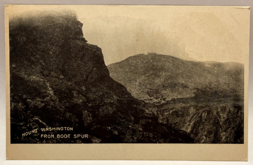 Mount washington from - washington, boot