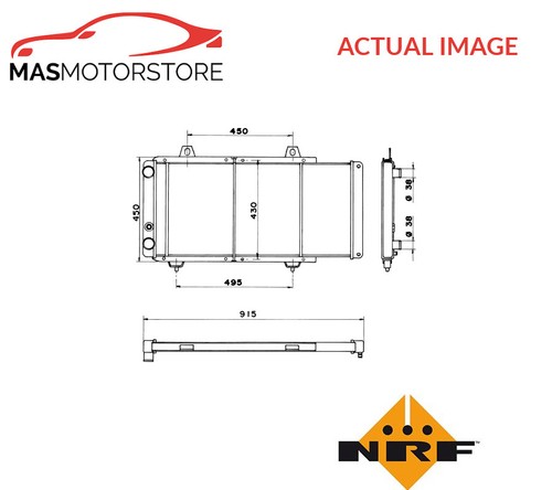 Engine cooling radiator nrf - cooling,