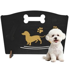 PawHut Wooden Dog Stopper