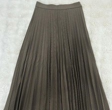 Zara Brown And Black Pleated