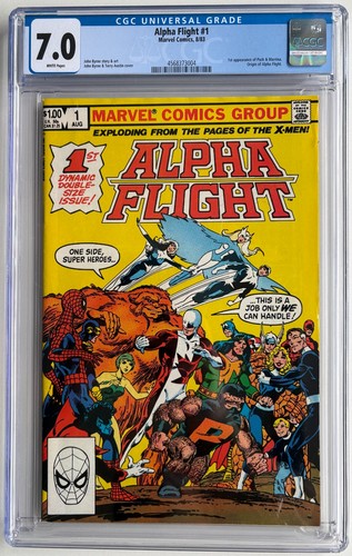 Alpha flight 1 - alpha, #1