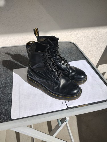 Martens 1460 black leather - 1460,