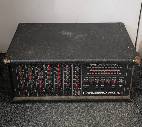 Carlsbro grx7 power mixer - carlsbro,