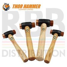Thor Hammer Copper Hide Two Replaceable Faces Mallet Head Sizes A 1 2 3 4