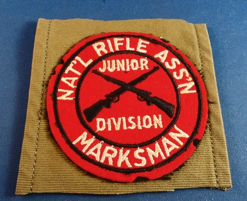 Bsa nra felt patch - bsa/nra,
