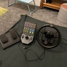 LOGITECH G SAITEK FARM SIMULATOR HEAVY EQUIPMENT BUNDLE