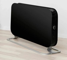 Mill Instant 2000W Electric Heater | Slim Black Design with Fan & Thermostat