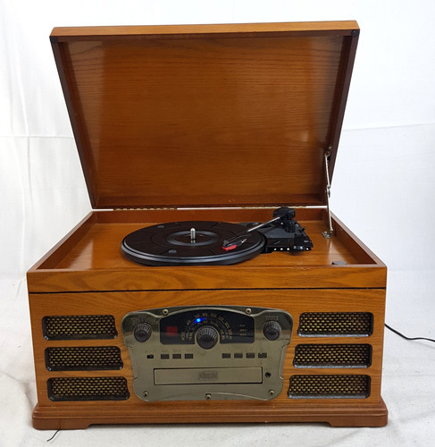 Wooden record player - player, turntable