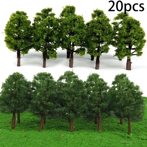 20x scale model - "20x, trees