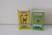 Sweet Cigarette Barratt Cricket both variations Candy Cigarettes Candy Sticks