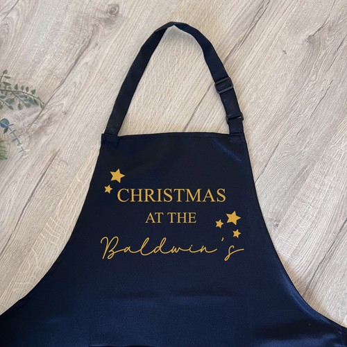 Christmas apron personalised - apron:,
