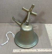 Large Solid Brass Ship Bell