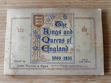 Kings & Queens of England 1066–1935, John Player Cigarette Cards Album COMPLETE