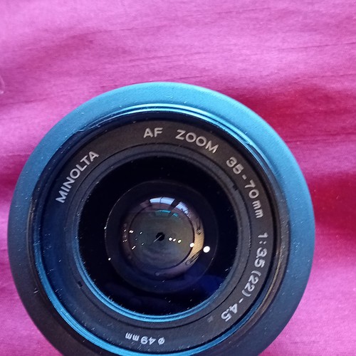 Minolta zoom 70mm 3 5 - zoom, 35-70mm