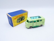 Matchbox Lesney 34b Volkswagen Caravanette  in Pale Green, GP Wheels Near Mint