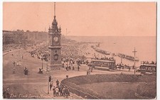 Kent; The Clock Tower, Margate PPC 1916 PMK, To Mr Beck, Watford