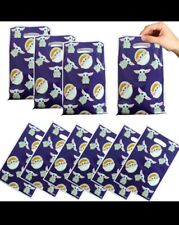 10 X Star Wars Baby Yoda Loot Bags, Kid's Birthday Party Sweet Goody Bag