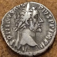 ROMAN COIN SILVER DENARIUS OF