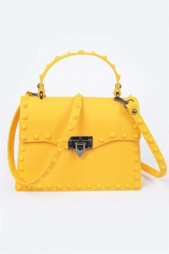 Monotone studded clutch - monotone,