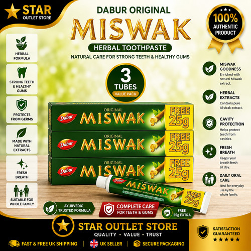 Dabur miswak toothpaste pack - miswak,