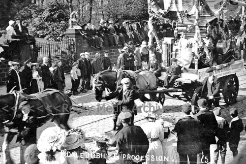 Bco horse drawn - horse, float
